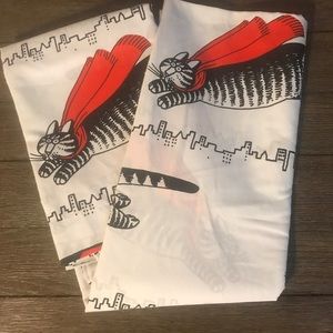 Kliban Cat Twin Flat Sheet
